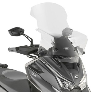KAPPA SZYBA KYMCO DTX 360 125/300/350 '21-25 73 X 53 CM PRZEZROCZYSTA - ZASTĘPUJE KD6117ST