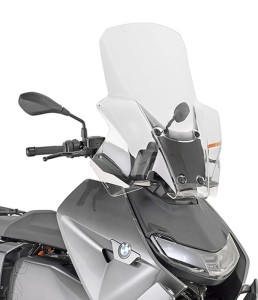 KAPPA SZYBA BMW CE 04 '22-'25, (73 X 60 CM) PRZEZROCZYSTA - POTRZEBNE MOCOWANIE D5142KITK