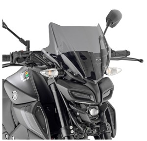 KAPPA SZYBA YAMAHA MT 125 '20-'25, HONDA CB 750 HORNET '23-'24, (28 X 36,5 CM) PRZYCIEMNIANA - POTRZEBNE MOCOWANIE A2166AK LUB A1200AK