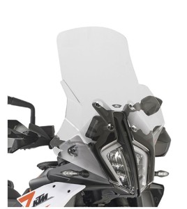 KAPPA SZYBA KTM 790 / 890 ADVENTURE '23-'25, 890 SMT '23-'25, 38,5 X 51 CM PRZEZROCZYSTA