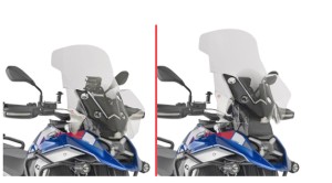 KAPPA SZYBA BMW R 1300 GS '24-'25 (65 X 54 CM) PRZEZROCZYSTA ( DO MODELI BEZ RADARU)