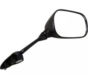 EMGO LUSTERKO YAMAHA YZF R1 '09-'14 PRAWE (OEM: 14B-26290-00) KOLOR CZARNY (WZÓR ORYGINAŁU) (HOMOLOGACJA)