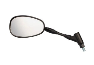 EMGO LUSTERKO YAMAHA XSR 900 '16-'18 LEWE (OEM: 1B3-26280-20) KOLOR CZARNY (WZÓR ORYGINAŁU) (HOMOLOGACJA)