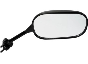 EMGO LUSTERKO KAWASAKI EX 650 R NINJA '06-'08 PRAWE (OEM: 56001-0044) KOLOR CZARNY (WZÓR ORYGINAŁU) (HOMOLOGACJA)