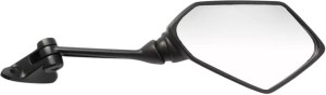 EMGO LUSTERKO KAWASAKI ZX-6R '09-'12 PRAWE (OEM: 56001-0147) KOLOR CZARNY (WZÓR ORYGINAŁU) (HOMOLOGACJA)