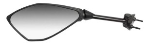 EMGO LUSTERKO KAWASAKI EX 650 R NINJA '14-'16 LEWE (OEM: 56001-0274) KOLOR CZARNY (WZÓR ORYGINAŁU) (HOMOLOGACJA)