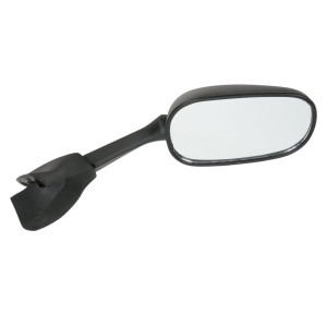 EMGO LUSTERKO YAMAHA FZ6 (FZ6 S) FAZER '04-'06 PRAWE (OEM: 5VX-26290-00) KOLOR CZARNY (WZÓR ORYGINAŁU) (HOMOLOGACJA)