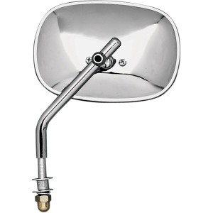 EMGO LUSTERKO HARLEY-DAVIDSON PRAWE / LEWE (128MM X 86MM) CHROMOWANE