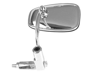V PARTS (VICMA) LUSTERKO UNIWERSALNE, KOLOR CHROMOWANY, MONTOWANE W KOŃCÓWKI KIEROWNICY 22,2MM (E189CR)