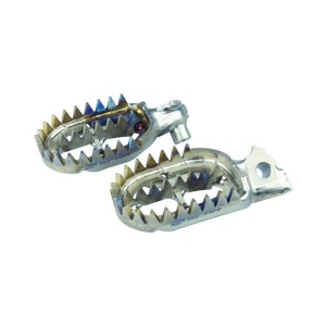 SCAR RACING PODNӯKI PEGI TYTANOWE GRIPPER HONDA CRF 250R '04-'25, CRF 450R '02-'25