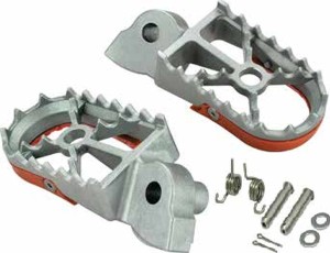 BUZZETTI PODNӯKI PEGI KTM SX 50 '14-'22; SX 65 '11-'22; SX 85 '03-'17; SX/SXF 125/250/350/450 '98-'16 ( STAL NIERDZEWNA W KOMPLECIE Z ZESTAWEM MONTA