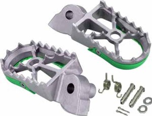 BUZZETTI PODNӯKI PEGI KAWASAKI KX 250 '19-'22; KXF250 '06-'18; KX 450 '21-'22; KXF 450 '07-'18 ( STAL NIERDZEWNA W KOMPLECIE Z ZESTAWEM MONTA