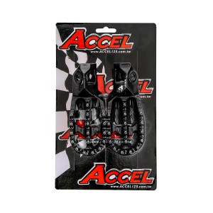 ACCEL PODNӯKI KTM SX / SXF / XC / XCF 125 / 250 / 250 / 300 / 350 / 450 '23-'25, HUQVARNA TC / TX / FC / FX 125 / 250 / 300 / 350 / 450 '23-'25 KOLOR CZARNY