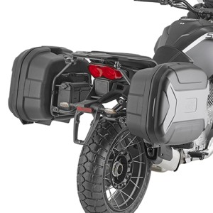 KAPPA STELAŻ KUFRÓW BOCZNYCH MONOKEY MOTO GUZZI STELVIO 1000 '24-'25, - RÓWNIEŻ POD KUFRY MONOKEY RETRO-FIT KVE K'VENTURE ALU ORAZ KMS K'MISSION ALU