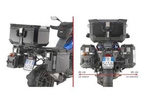 KAPPA STELAŻ KUFRÓW BOCZNYCH MONOKEY CAM SIDE BMW R 1300 GS '24-'25 - POD KUFRY KVG K'VOYAGER ALU - PRAWY KVGS33 WCIĘTY