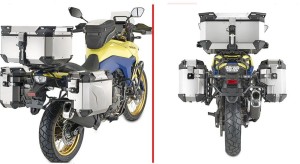 KAPPA 2025/11 STELAŻ KUFRÓW BOCZNYCH MONOKEY CAM SIDE SUZUKI V-STROM 800 DE / SE '23-'25 - POD KUFRY KVG K'VOYAGER ALU - PRAWY KVGS33 WCIĘTY