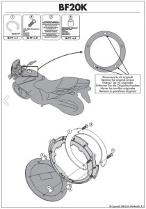 KAPPA MOCOWANIE TANKLOCK HONDA CROSSTOURER 1200 '12-13