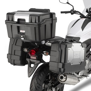 KAPPA STELAŻ KUFRÓW BOCZNYCH MONOKEY HONDA NC 700S/X (12-13), NC 750S/X/DCT (14-15) - RÓWNIEŻ POD KUFRY MONOKEY RETRO-FIT KVE K'VENTURE ALU ORAZ KMS K'MISSION ALU