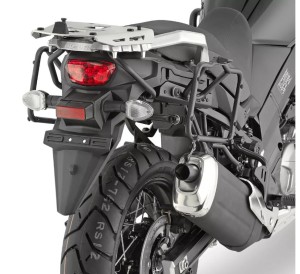 KAPPA STELAŻ KUFRÓW BOCZNYCH MONOKEY SUZUKI DL 650 V STROM '17-'24 - RÓWNIEŻ POD KUFRY MONOKEY RETRO-FIT KVE K'VENTURE ALU ORAZ KMS K'MISSION ALU