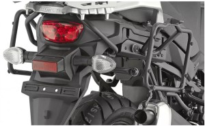 KAPPA STELAŻ KUFRÓW BOCZNYCH SZYBKIEGO MONTAŻU MONOKEY SUZUKI DL 650 V STROM '17-'24 - RÓWNIEŻ POD KUFRY MONOKEY RETRO-FIT KVE K'VENTURE ALU ORAZ KMS K'MISSION ALU