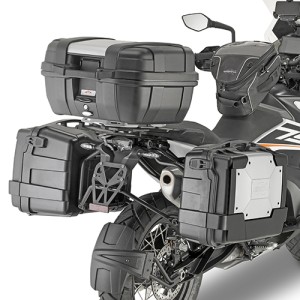 KAPPA STELAŻ KUFRÓW BOCZNYCH SZYBKIEGO MONTAŻU MONOKEY KTM 790 ADVENTURE / R (19) - RÓWNIEŻ POD KUFRY MONOKEY RETRO-FIT KVE K'VENTURE ALU ORAZ KMS K'MISSION ALU - WYCOFANY Z OFERTY