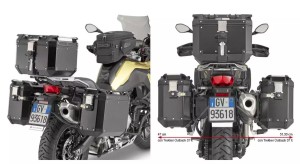 KAPPA STELAŻ KUFRÓW BOCZNYCH MONOKEY CAM SIDE BMW F 750 GS (18-23),F 800 GS (24-25) F 850 GS (18-23), F 850 GS Adventure (19) - POD KUFRY KFR K'FORCE ORAZ KVG K'VOYAGER ALU