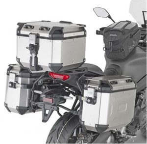 KAPPA STELAŻ KUFRÓW BOCZNYCH MONOKEY CAM SIDE YAMAHA TRACER 9 '21-'24, TRACER 9 GT '21-'24, TRACER 9GT+ '21-'24 - POD KUFRY KFR K'FORCE ORAZ KVG K'VOYAGER ALU