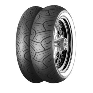 CONTINENTAL OPONA 140/90-16 CONTILEGEND 71H TL M/C WW BIAŁY BOK TYŁ DOT 04-07/2023 (240306) (oferta specjalna)