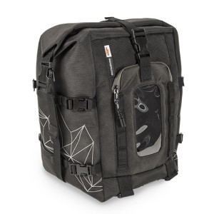 KAPPA TORBA NA ZBIORNIK / BAK (TANKBAG) MAGNETYCZNA LUB PLECAK 20L KOLOR CZARNY (INSPIRING ADVENTURE)