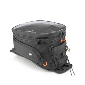 KAPPA TORBA NA ZBIORNIK / BAK (TANKBAG) ENDURO 15-20L POWIĘKSZALNA KOLOR CZARNY (25-30X28X34CM) (STRYKER RANGE)