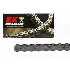 EK ŁAŃCUCH NAPĘDOWY EK520MVXZ2 124 QX-RING (DO 1000CCM) (124-OGNIW) (40,0KN) (MADE IN JAPAN) (ZAKUWKA)