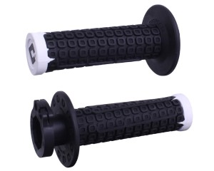 ODI MANETKI OFF ROAD NOMAD MX V2 LOCK-ON GRIP KOLOR CZARNY BIAŁY