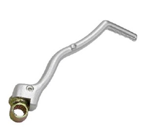 PSYCHIC DŹWIGNIA STARTERA (KOPKA / KIKSTARTER) HONDA CR 250 '92-'96 (OEM: 28300-KZ3-600; 28300-KZ3-860; 28300-KZ3-A10) (ALUMINIOWA) KOLOR SREBRNY