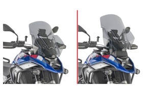 KAPPA SZYBA BMW R 1300 GS '24-'25 (54,5 X 49 CM) PRZYCIEMNIANA (DO MODELI BEZ RADARU)
