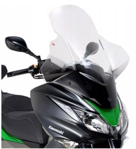 KAPPA SZYBA KAWASAKI J125 - J300 (14-21) 79.5 X 65 CM PRZEZROCZYSTA - POTRZEBNE MOCOWANIE D4111KITK