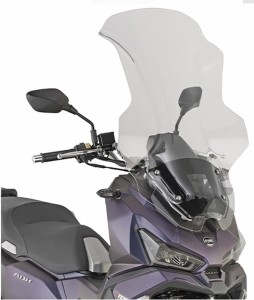 KAPPA SZYBA SYM ADX 125 '24-'25, 78 X 56 CM PRZEZROCZYSTA (34 CM WYŻSZA OD ORYGINALNEJ)