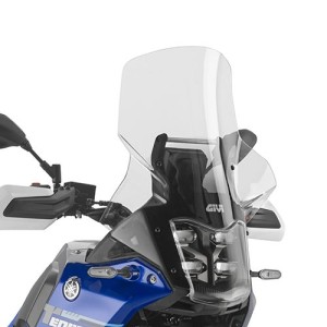 KAPPA 2025/11 SZYBA YAMAHA TENERE 700 '25-'26 (62,5 X 44,5 CM) Z OSŁONĄ PRZEDNIEGO REFLEKTORA PRZEZROCZYSTA (13,5 CM WYŻSZA NIŻ ORYGINAŁ)