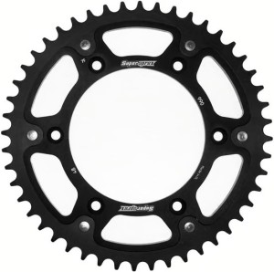 SUPERSPROX ZĘBATKA TYLNA 899 47 STEALTH (STALOWO-ALUMINIOWA) KTM SX/EXC (JTR897.47) KOLOR CZARNY
