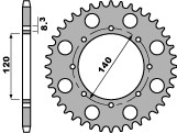 PBR ZĘBATKA TYLNA 491 46 C45 KAWASAKI KLE 500 (97-04) (ŁAŃC. 520) (JTR487.46) (MADE IN ITALY)