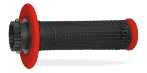 PROGRIP MANETKI PG708 OFF ROAD Z BLOKADĄ SCS LOCK-ON + 7 ADAPTERÓW ROLGAZU (22+25MM) KOLOR CZARNY CZERWONY DWUSKŁADNIKOWE DŁ. 115MM (708-149)