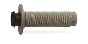 PROGRIP MANETKI PG709 OFF ROAD Z BLOKADĄ SCS LOCK-ON + 7 ADAPTERÓW ROLGAZU (22+25MM) KOLOR SZARY DWUSKŁADNIKOWE HALF WAFFLE DŁ. 115MM (709-108)