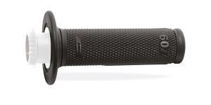 PROGRIP MANETKI PG709 OFF ROAD Z BLOKADĄ SCS LOCK-ON + 7 ADAPTERÓW ROLGAZU (22+25MM) KOLOR CZARNY DWUSKŁADNIKOWE HALF WAFFLE DŁ. 115MM (709-102)
