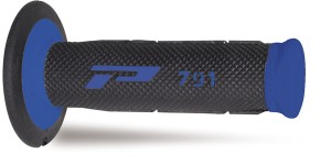 PROGRIP MANETKI PG791 OFF ROAD (22+25MM, DŁ.115MM) KOLOR NIEBIESKI/CZARNY (DWUSKŁADNIKOWE) (791-150) (PG791BL/BK)