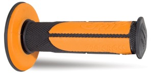 PROGRIP MANETKI PG798 OFF ROAD (22+25MM, DŁ.115MM) KOLOR CZARNY POMARAŃCZOWY (DWUSKŁADNIKOWE HALF WAFFLE) (798-144) (PG798BK/OR)
