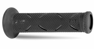 PROGRIP MANETKI PG717 ROAD (22+25MM, DŁ.122MM) KOLOR CZARNY TYTANOWY (DWUSKŁADNIKOWE) (717-298)