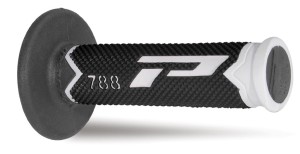 PROGRIP MANETKI PG788 OFF ROAD (22+25MM, DŁ.115MM) KOLOR SZARY/CZARNY/CIEMNY SZARY (TRÓJSKŁADNIKOWE) (788-214)