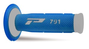 PROGRIP MANETKI PG791 OFF ROAD (22+25MM, DŁ.115MM) KOLOR SZARY/NIEBIESKI (DWUSKŁADNIKOWE) (791-315)