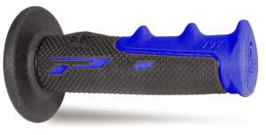 PROGRIP MANETKI PG797 OFF ROAD (22+25MM, DŁ.115MM) KOLOR NIEBIESKI/CZARNY (DWUSKŁADNIKOWE) (797-150)