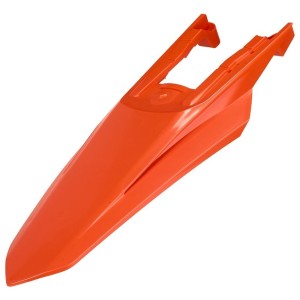 POLISPORT BŁOTNIK TYŁ KTM SX/SX-F/XC/XC-F 125/150/250/350/450 '23-'26 KOLOR OEM POMARAŃCZOWY