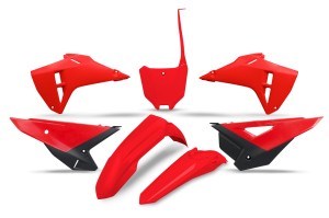 UFO KOMPLET PLASTIKÓW HONDA CRF 250R / 450R '25-'26 KOLOR OEM (CZERWONY / CZARNY)